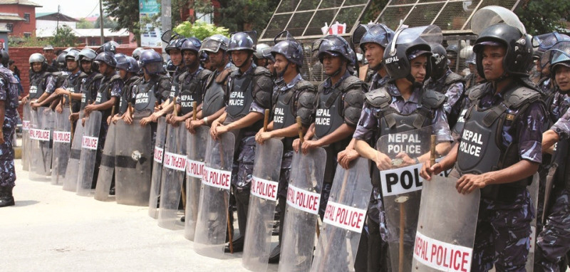 चाडपर्वमा सुरक्षाका लागि मकवानपुरमा ६३६ प्रहरी परिचालन