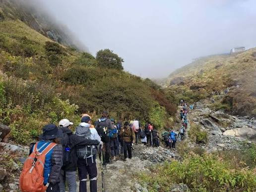 दसैँ अवधिमा अन्नपूर्ण पदमार्गमा पाँच हजार ३८४ पर्यटक